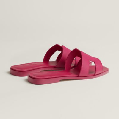 HERMES アロハ サンダル 37 24cm ビーチサンダル レア ピンク HERMES